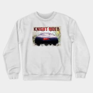 Sketchy Knight Rider Crewneck Sweatshirt